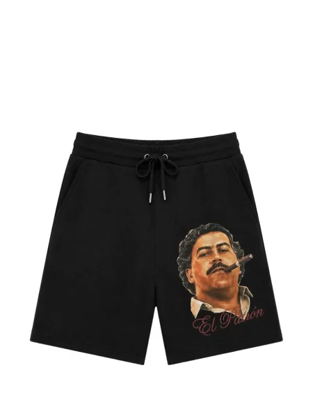 Pantaloni scurți Melt cu imagine cu cordon negru