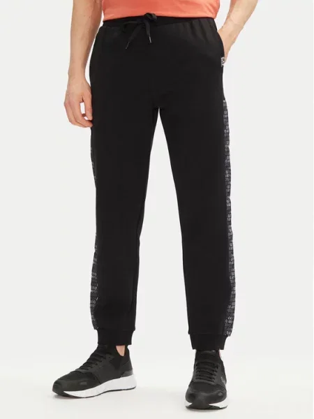 Emporio Armani Спортивні штани чорний