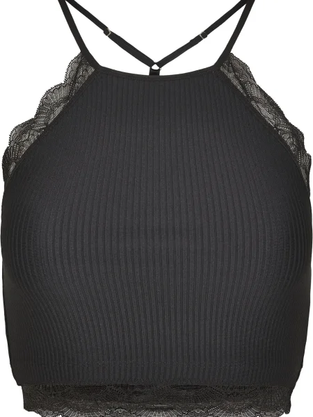 Urban Classics Top negru