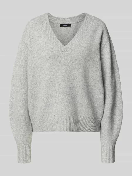 Sweter z dzianiny o kroju comfort fit z dodatkiem wełny model ‘BOOM’ Vero Moda