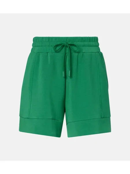 Pantaloni scurți Varley din jerseu verde