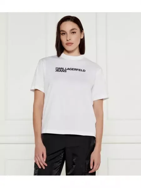 Karl Lagerfeld Jeans Póló fehér