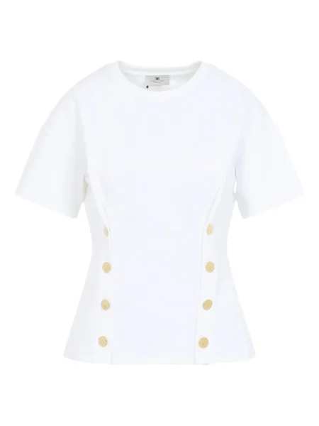 Top Elisabetta Franchi alb