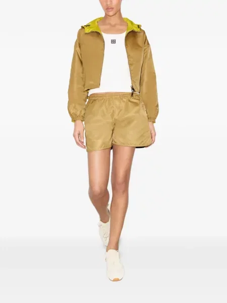 Decupat reversibil geacă Tory Burch verde