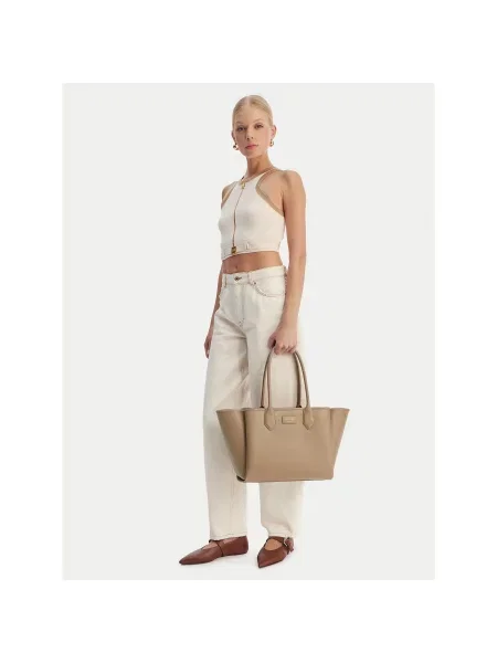 Сумка Emporio Armani Коричневий бежева