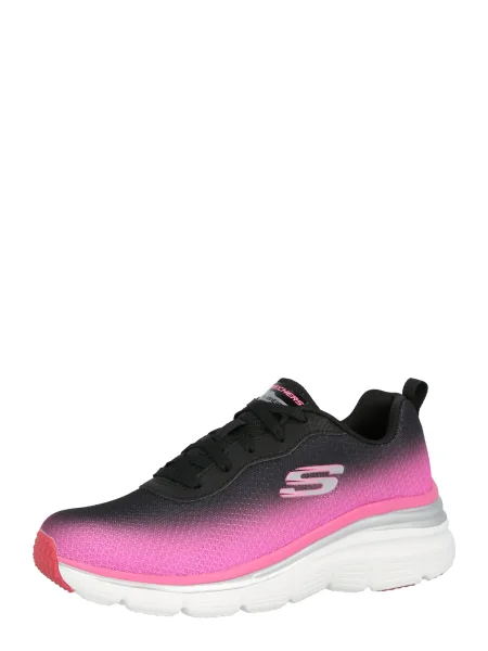 SKECHERS Nizke superge FASHION FIT roza črna
