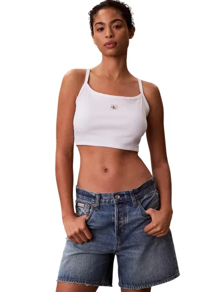 Top Calvin Klein niebieski