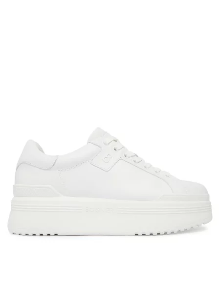 Sneakers Bogner New York 4 C alb