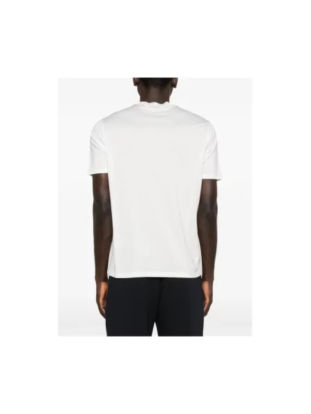 Koszulka Emporio Armani z logo biała