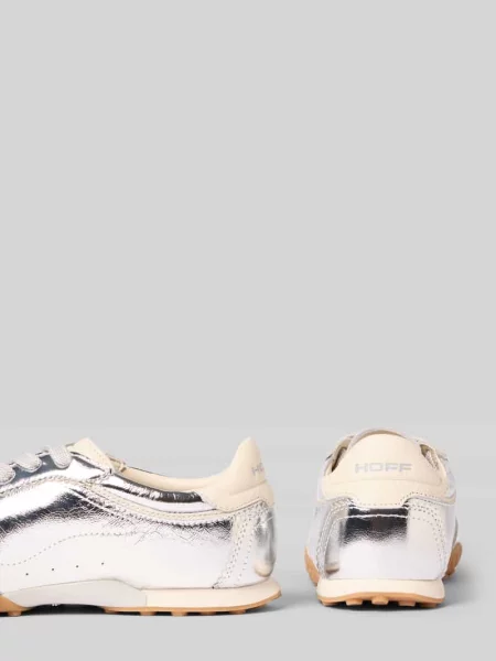 Sneakersy z naturalnej skóry o błyszczącym wyglądzie model Bridge' Hoff