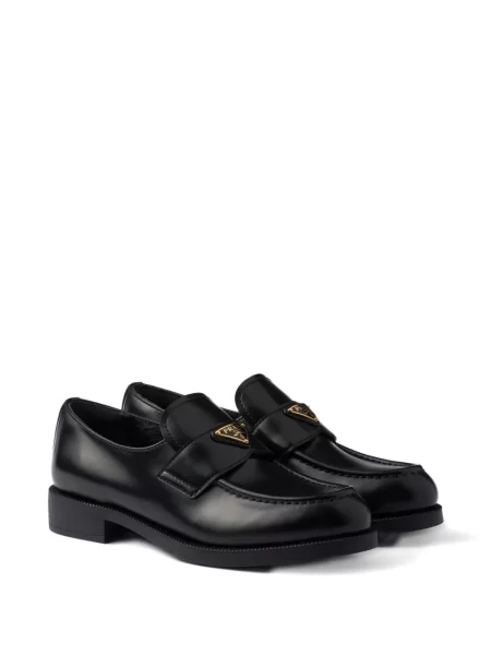 Pantofi loafer Prada din piele negru