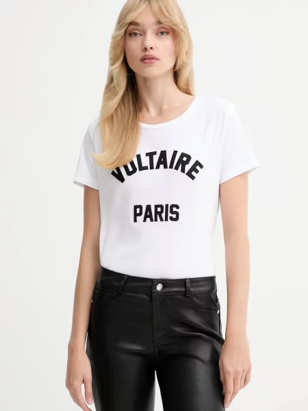 ZADIG&VOLTAIRE tricou din alb