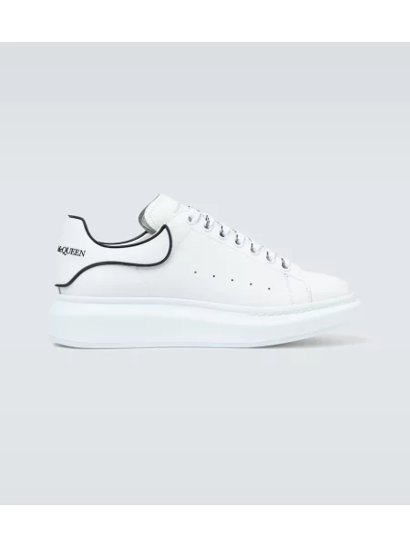Sneakerși Alexander Mcqueen din piele alb