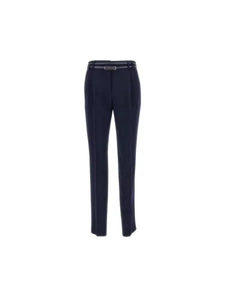 Spodnie Max Mara Studio niebieskie