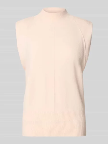 Bezrękawnik o kroju regular fit z czystego kaszmiru model ‘FUTRANI’ Boss różowa