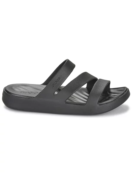 Remenčić natikače Crocs crna