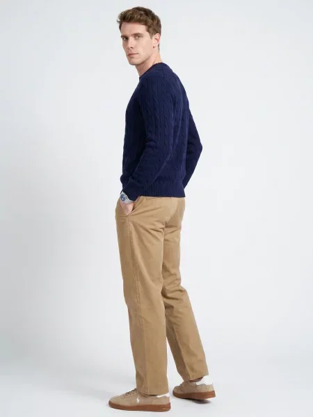 Polo Ralph Lauren Svetr námořnická modř / ohnivá červená modrý