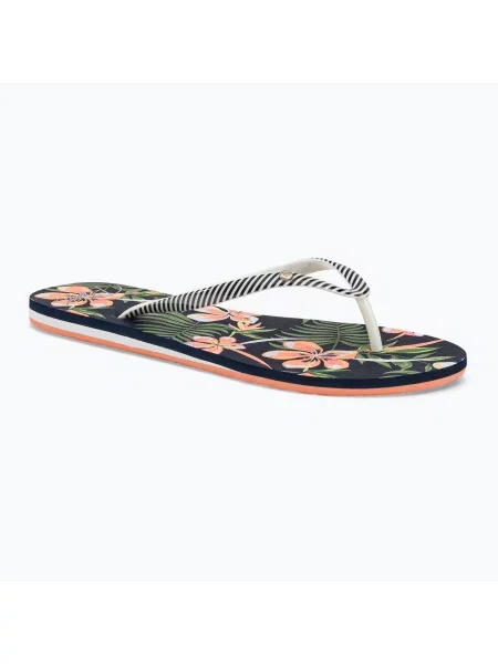 Дамски джапанки ROXY Portofino III dc navy/white бяло