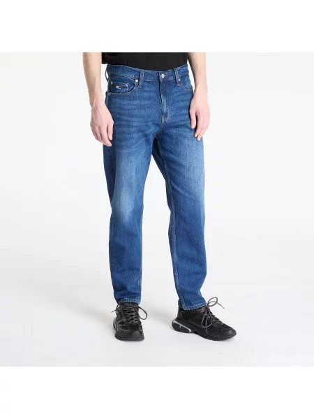 Заужени дънки Tommy Jeans синьо