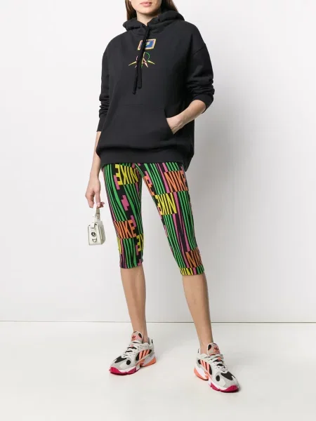 Pantaloni scurți Nike cu legături din fleece alergare roșu