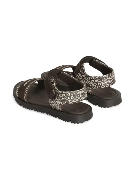 Sandały dziecięce Dolce And Gabbana brązowe