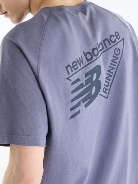 Футболка New Balance серая