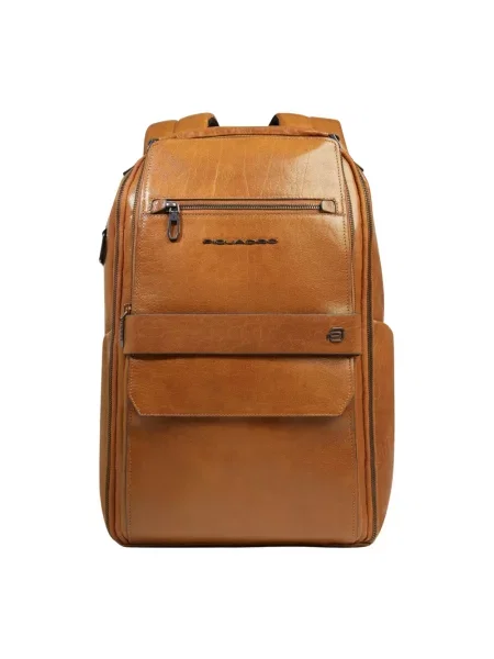 Torba na laptopa Piquadro beżowa
