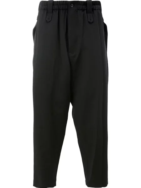 Decupat pantaloni chino Yohji Yamamoto negru