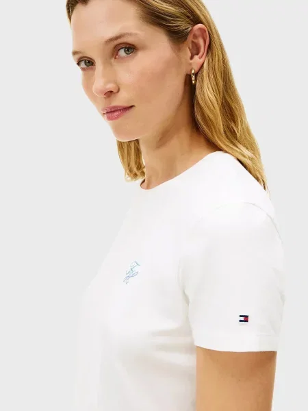 Футболка Tommy Hilfiger біла