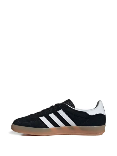 Кожени маратонки Adidas Gazelle зелено