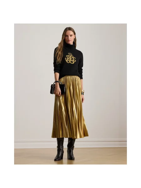 Sweter z golfem Ralph Lauren czarny