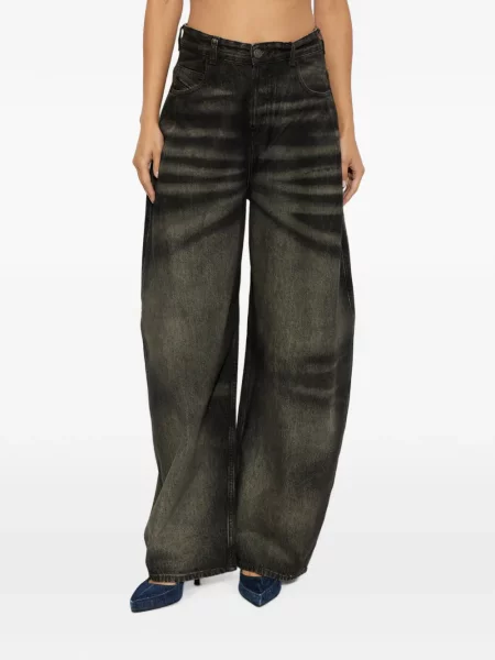Blugi cu picior larg Diesel negru