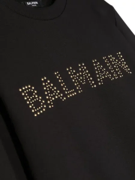 Bluza dziecięca Balmain czarna