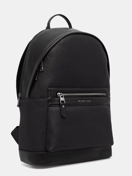 Michael Kors rucsac pentru bărbați din piele negru