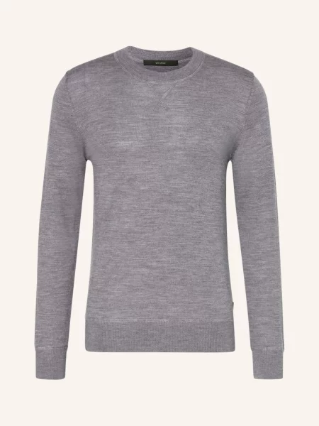 Windsor. Sweter Nando grau niebieski