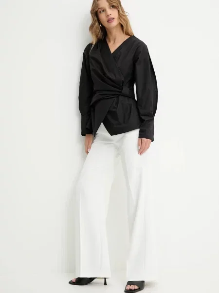 Рубашка Answear.lab черная