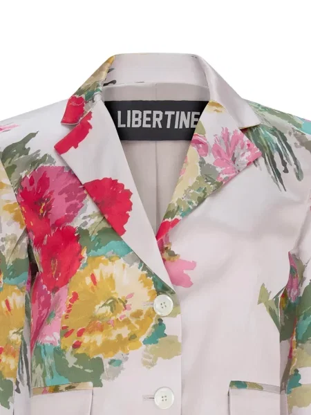 Sacou Libertine de mătase cu model floral cu imagine