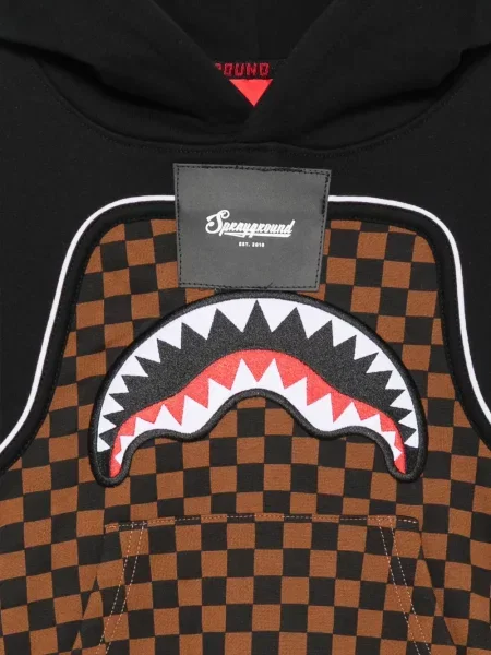 Bluza z kapturem dziecięca Sprayground Kid czarna