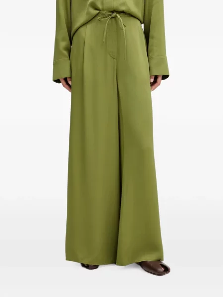 Pantaloni palazzo Marc O'polo cu cordon verde