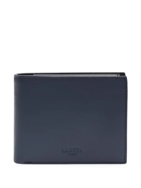 Portofel Lancel din piele albastru