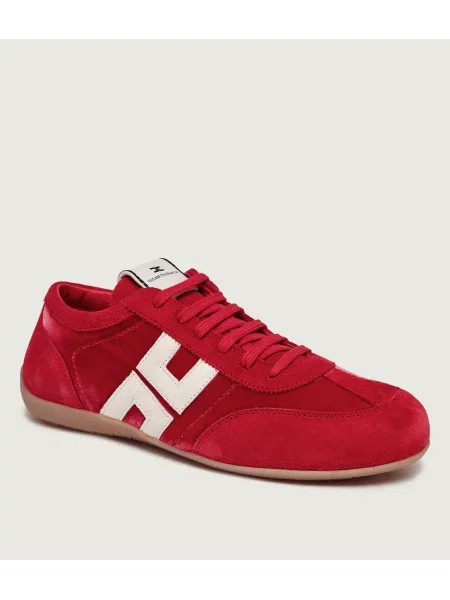 Elisabetta Franchi Sneakers | piele întoarsă roșu