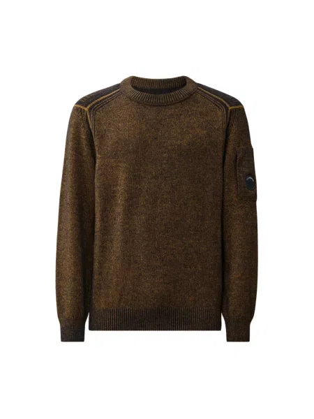 Sweter C.p. Company brązowy
