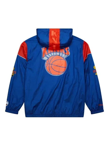 Geacă de vânt Mitchell & Ness albastru