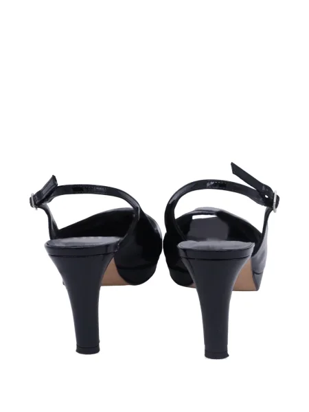 Pantofi cu toc Stuart Weitzman slingback negru