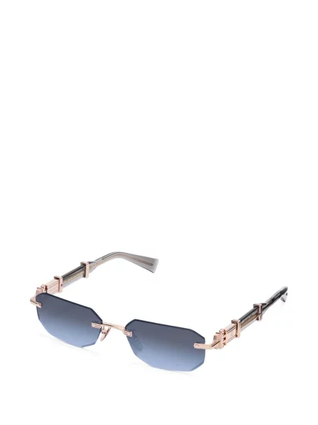 Ochelari de soare Balmain cu imprimeu geometric roz