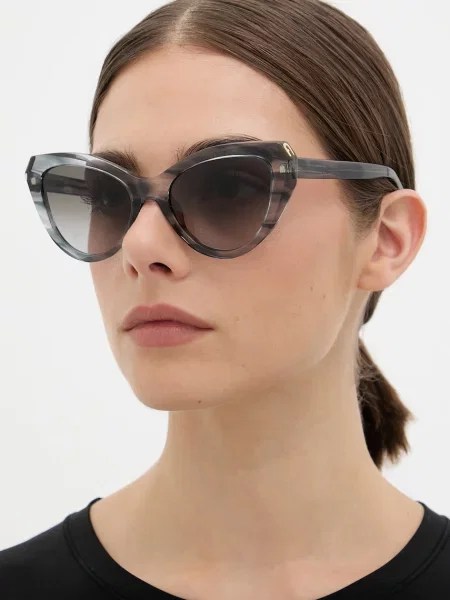 Furla ochelari de soare cat eye pentru femei albastru