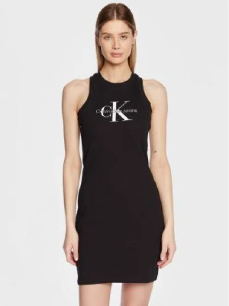 Calvin Klein Jeans Rochie de zi negru