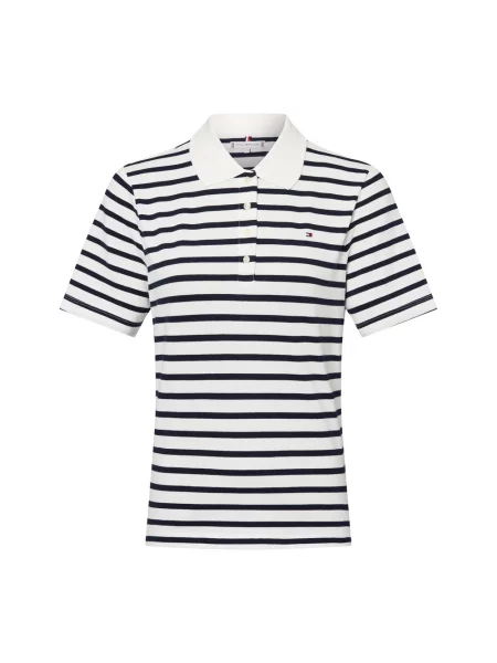 Tommy Hilfiger koszulka polo Kobiety biały|niebieski w S biały
