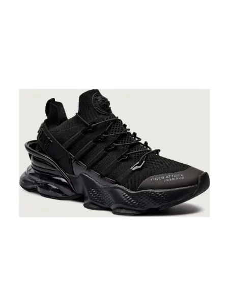 Plein Sport Sneakers tornacipő Tiger Attack fekete