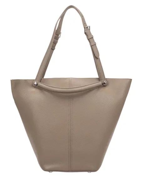 Estro Shopper torba tamno bež